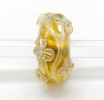 Gold Oil Flowertwig - Elfbeads - Originalfoto